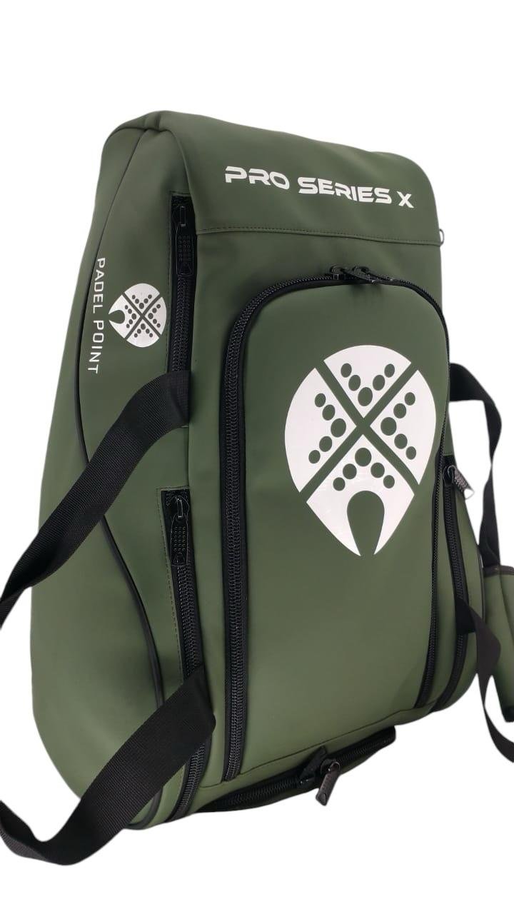 PADEL POINT PRO SERIES X OLIVE BAG 3 PADEL POINT PRO SERIES X OLIVE BAG