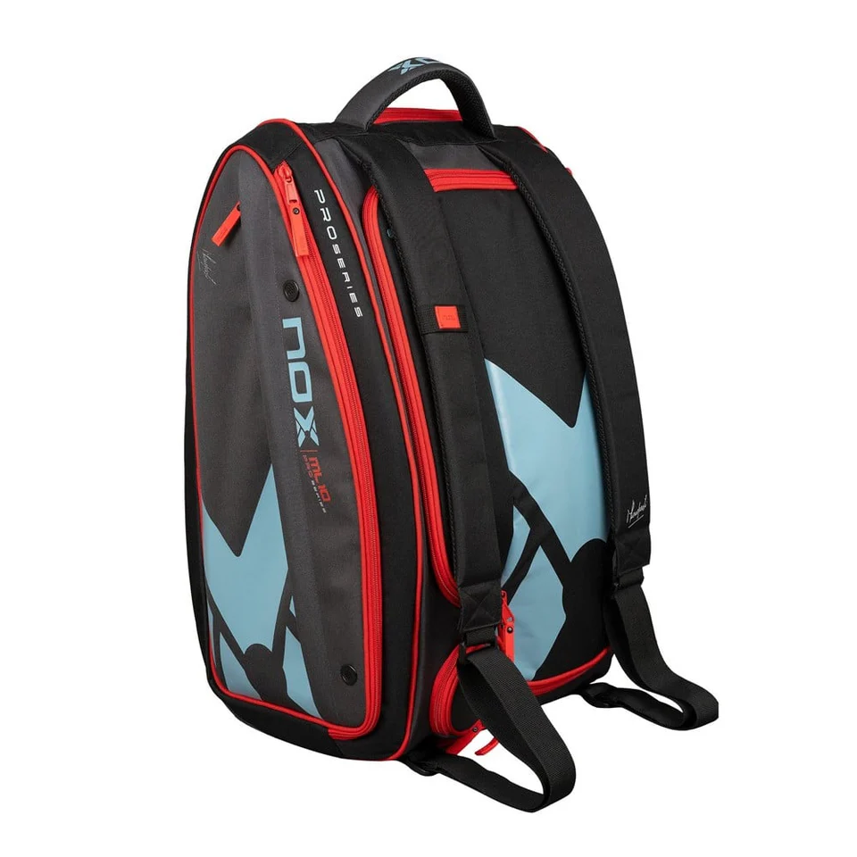 NOX ML10 COMPETITION XL COMPACT BLACK/RED MIGUEL LAMPERTI (Racket Bag) 2 NOX ML10 COMPETITION XL COMPACT BLACK/RED MIGUEL LAMPERTI (Racket Bag)