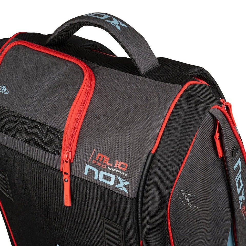 NOX ML10 COMPETITION XL COMPACT BLACK/RED MIGUEL LAMPERTI (Racket Bag) 3 NOX ML10 COMPETITION XL COMPACT BLACK/RED MIGUEL LAMPERTI (Racket Bag)