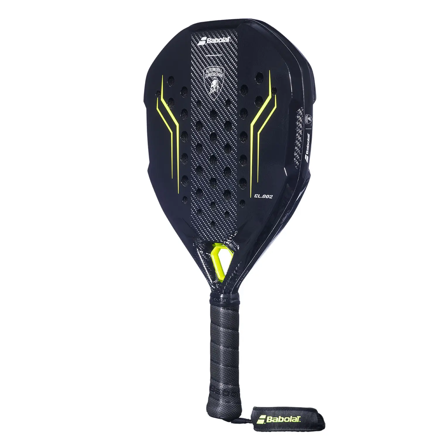 BABOLAT BL.002 LAMBORGHINI PADEL RACKET (BLACK) 2 BABOLAT BL.002 LAMBORGHINI PADEL RACKET (BLACK)