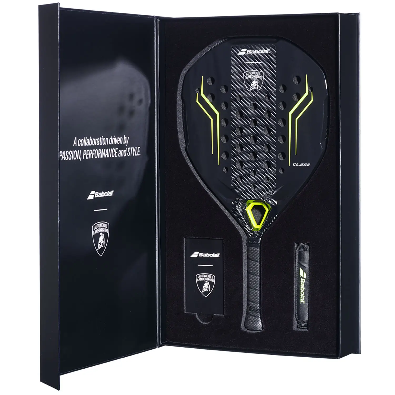 BABOLAT BL.002 LAMBORGHINI PADEL RACKET (BLACK) 6 BABOLAT BL.002 LAMBORGHINI PADEL RACKET (BLACK)