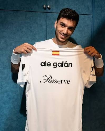 ADIDAS Ale Galán Men's T-Shirt White 2026 2 ADIDAS Ale Galán Men's T-Shirt White 2026 - Image 2