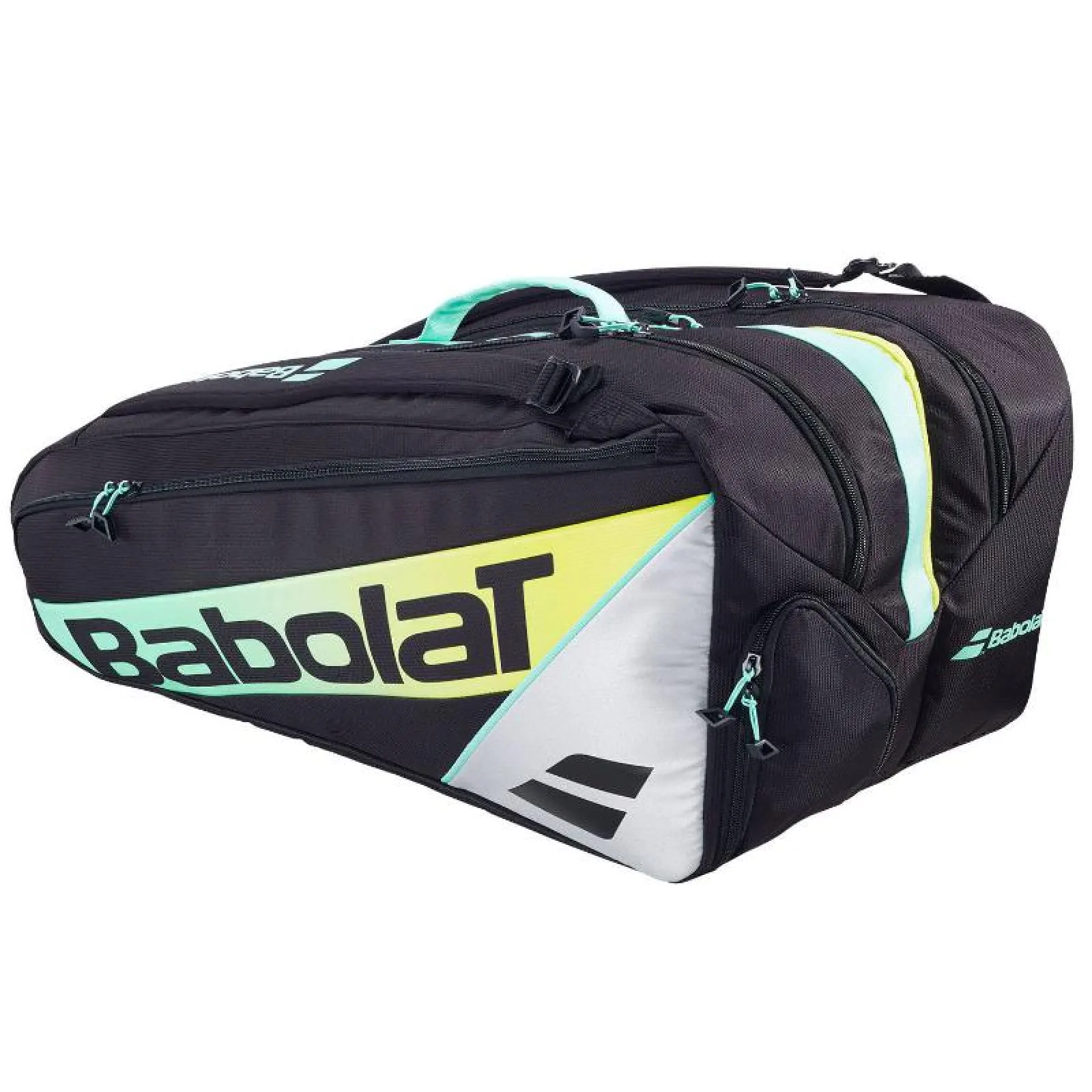 Babolat RH Pro Padel Bag Black Silver Multicolor 5 Babolat RH Pro Padel Bag Black Silver Multicolor - Image 5