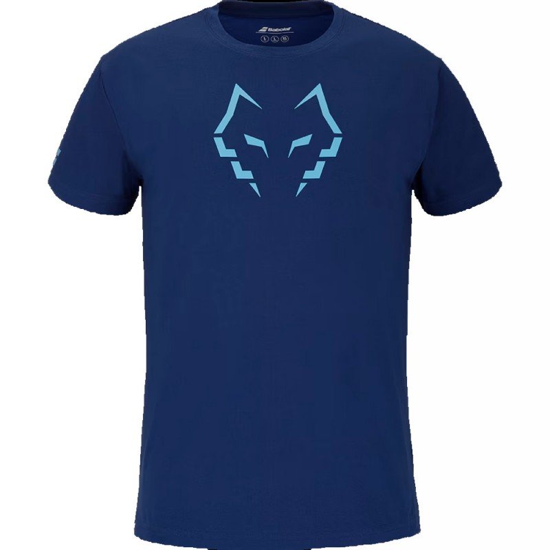 T-shirt Babolat Cotton Tee Lebrón Blue 1 T-shirt Babolat Cotton Tee Lebrón Blue