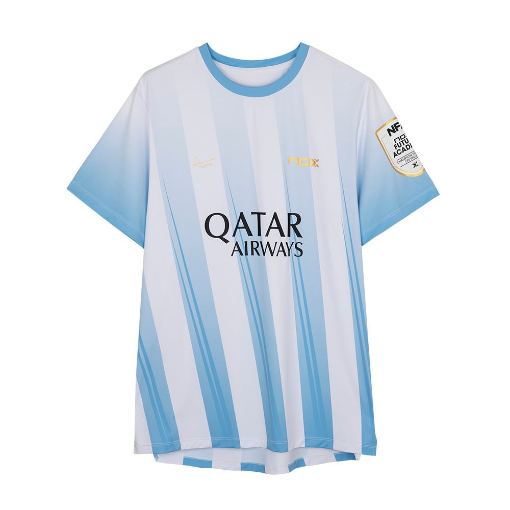 Nox Men's Agustin Tapia AT10 Sponsor T-Shirt Light Blue 1 Nox Men's Agustin Tapia AT10 Sponsor T-Shirt Light Blue