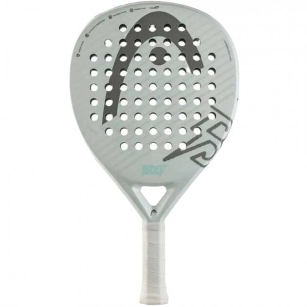 HEAD Bolt 2026 padel racket in white and grey