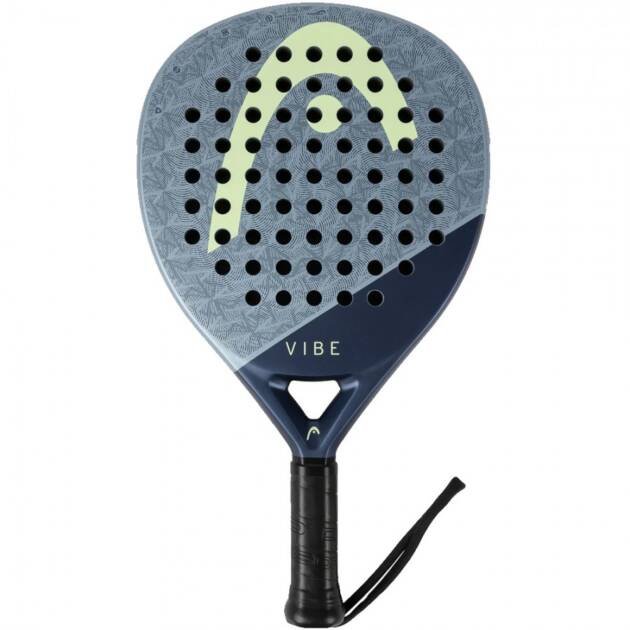 HEAD Vibe 2026 padel racket in blue and yellow