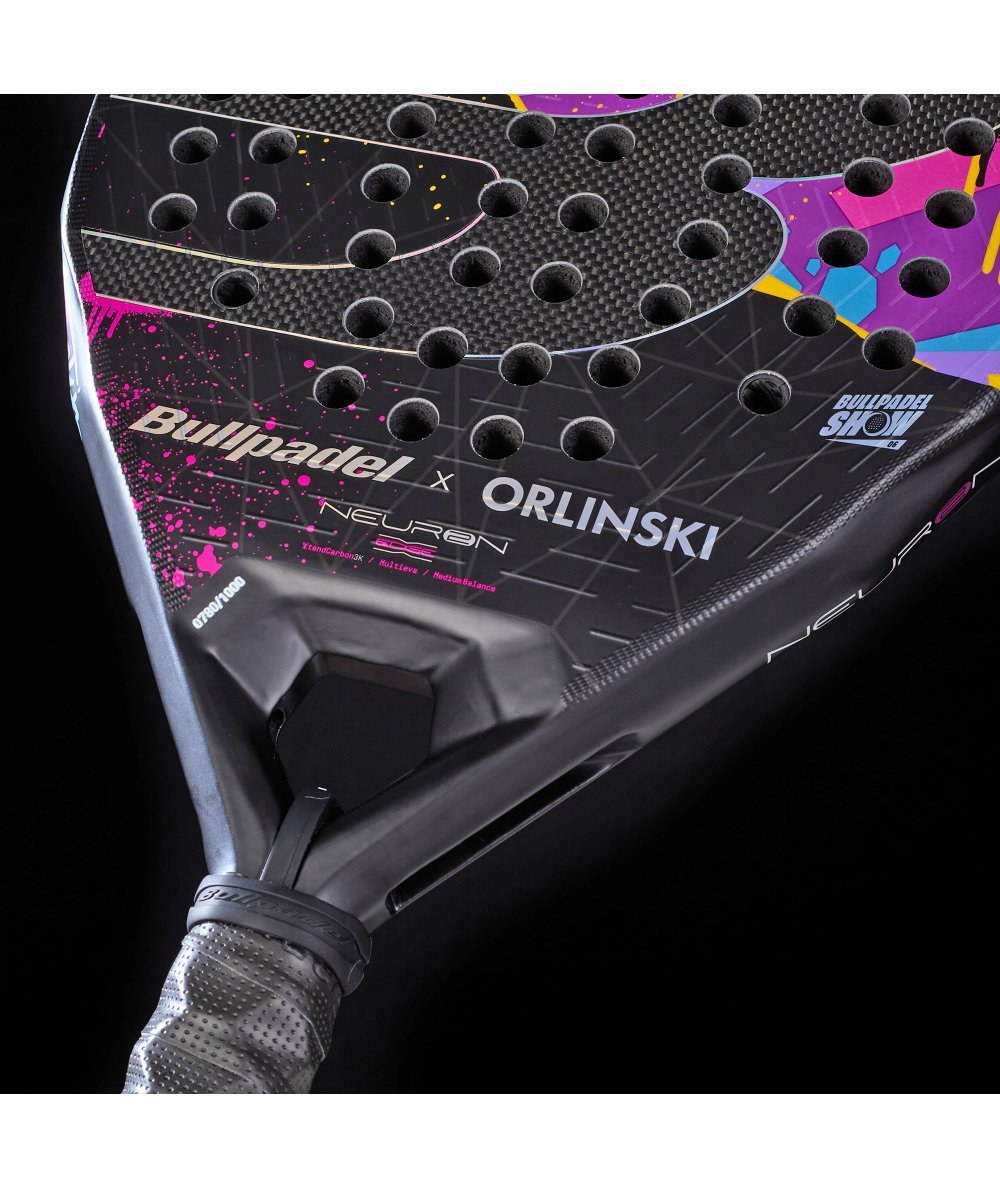 Bullpadel Neuron 02 Edge x Orlinski Padel Racket - Limited Edition 2026 4 Bullpadel Neuron 02 Edge x Orlinski Padel Racket - Limited Edition 2026 - Image 4