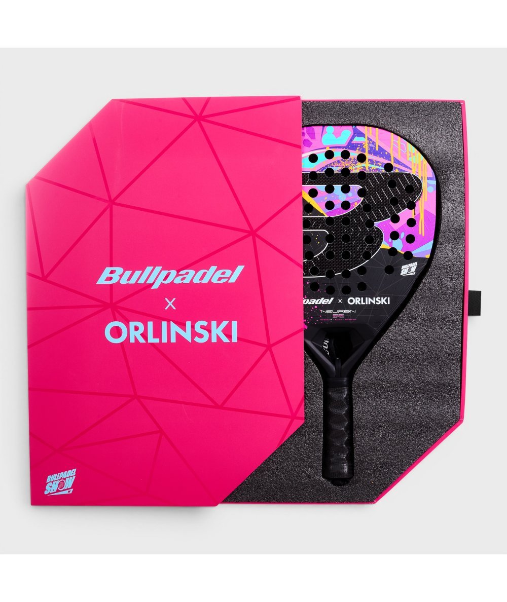 Bullpadel Neuron 02 Edge x Orlinski Padel Racket - Limited Edition 2026 6 Bullpadel Neuron 02 Edge x Orlinski Padel Racket - Limited Edition 2026 - Image 6