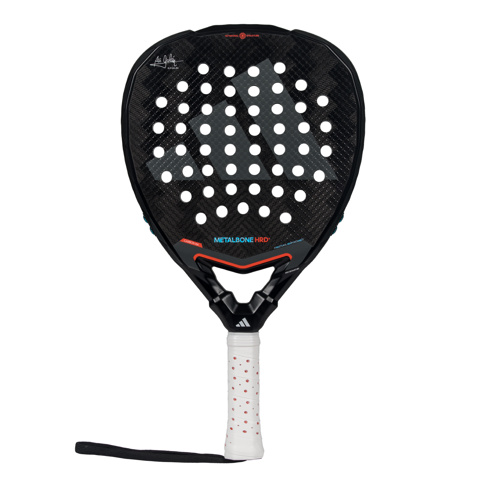 Adidas Metalbone HRD+ 3.4 by Ale Galán 1 adidas Metalbone HRD+ 3.4 padel racket by Ale Galan