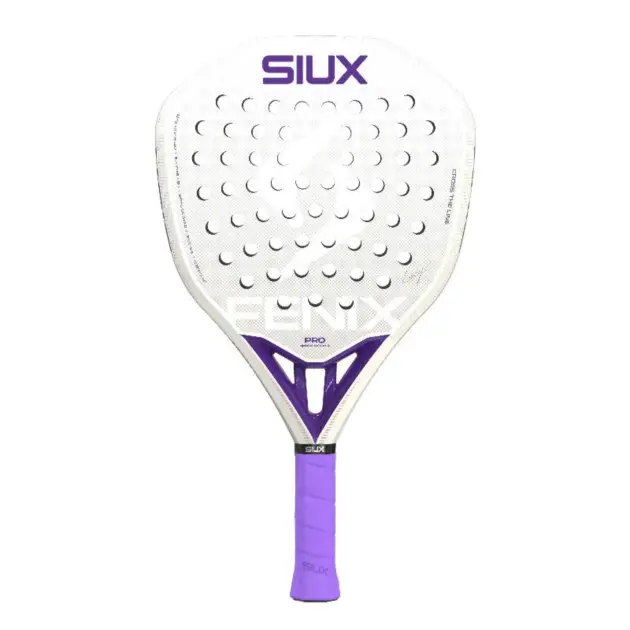 Siux Leo Augsburger Fenix Pro SE 2.0 2026 White padel racket