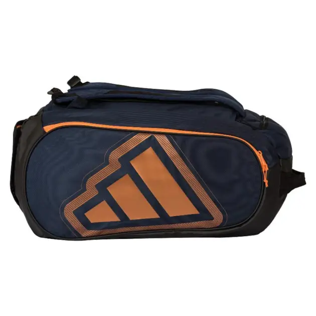 Adidas Protour 3.5 padel racket bag in blue and bronze