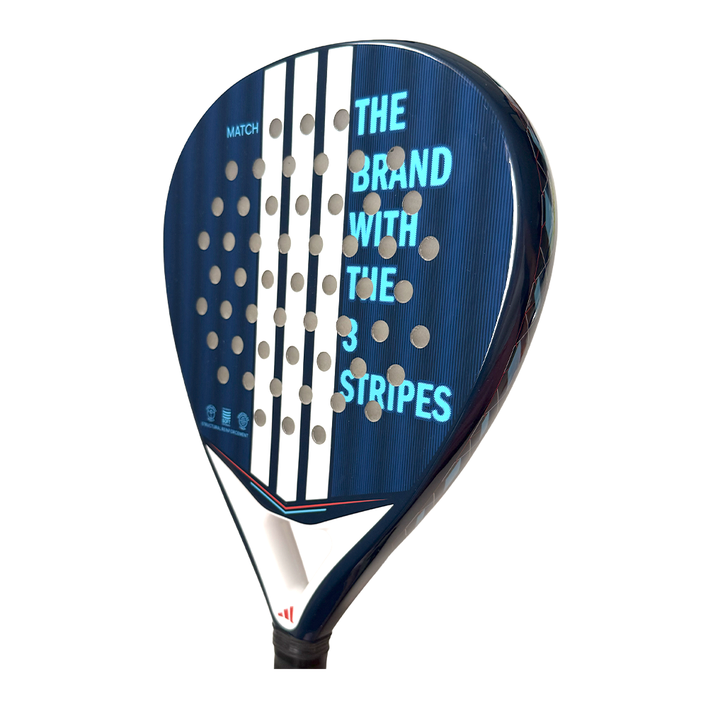 Adidas Match 3.4 2027 (Blue) 2 Adidas Match 3.4 2027 Blue padel racket - view 2