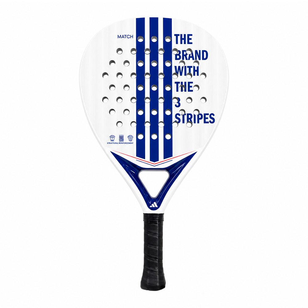 Adidas Match 3.4 2027 (White / Blue) 1 Adidas Match 3.4 2027 padel racket - view 1