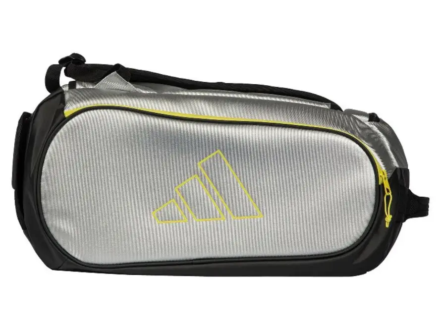 Adidas Tour 3.5 padel racket bag in silver
