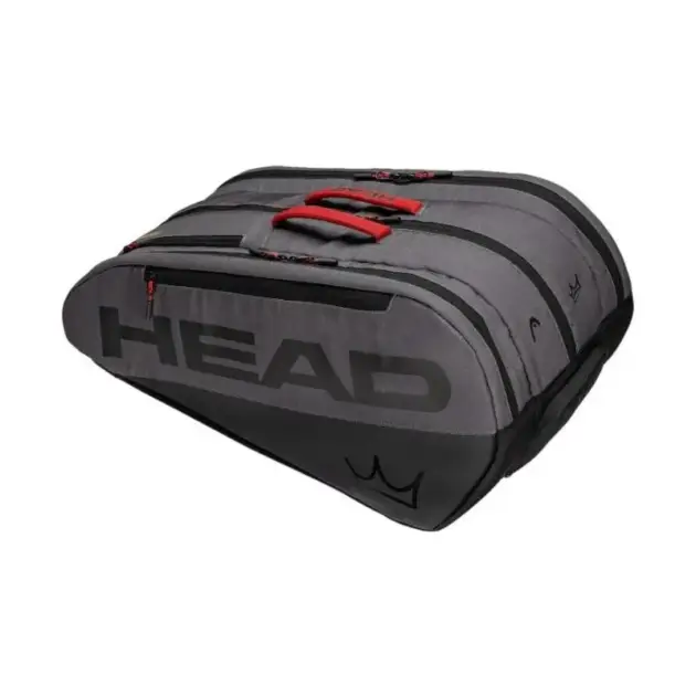 Head Coello Tour Padel Racket Bag L (Black / Grey)